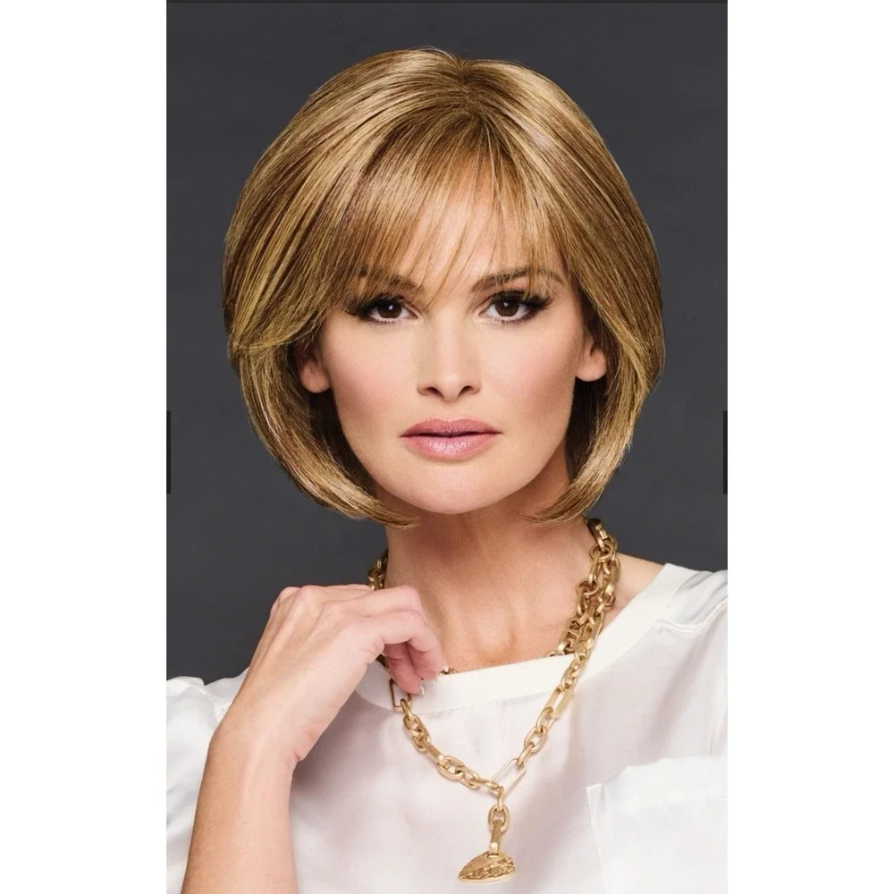 Women's Wig RAQUEL WELCH Sheer Luxury Made You Look RL2/4 Off Black Hairuwear